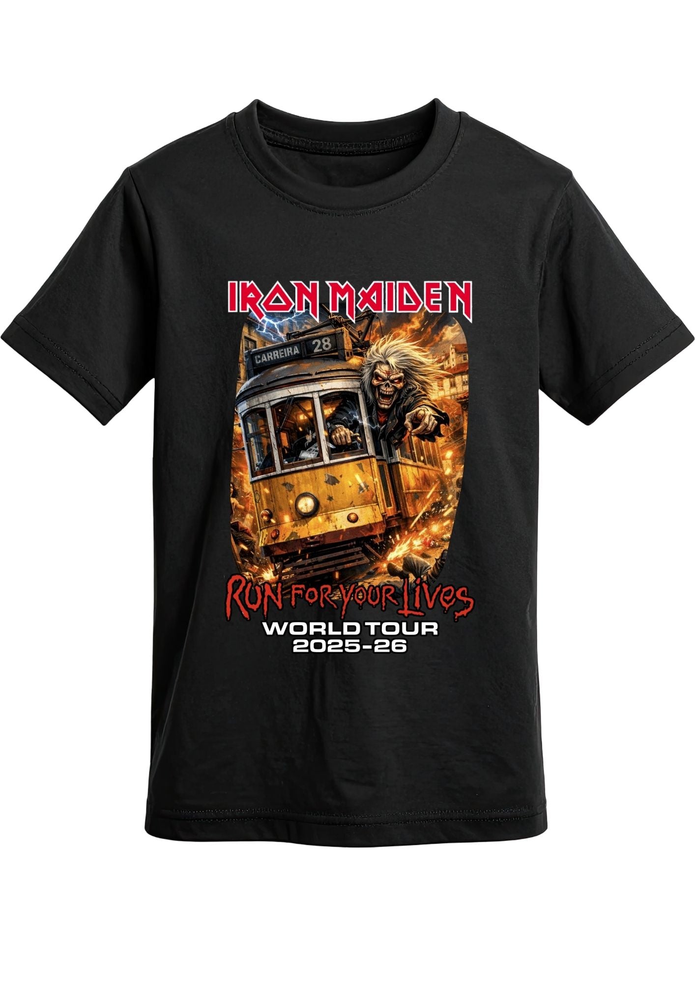 T-shirt Iron Maiden Portugal