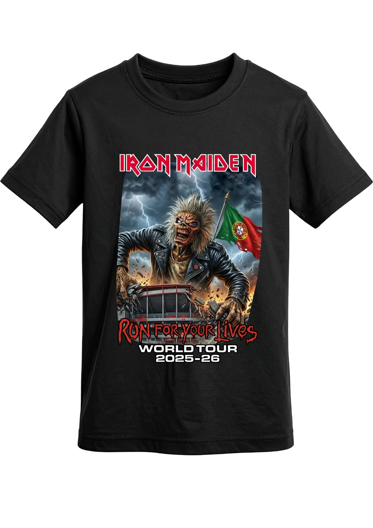 T-shirt Iron Maiden Portugal