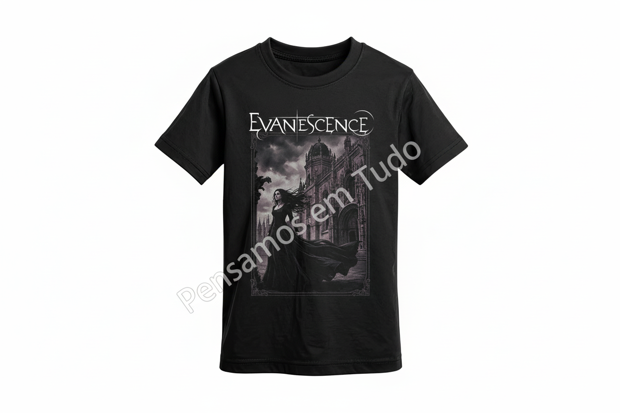 T-shirt Coleção Evanescence: Tributo a Portugal